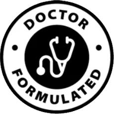 Steel Power doctor-formulated men's health capsules badge