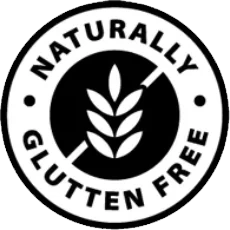 Steel Power gluten-free capsules badge