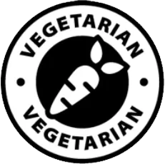 Steel Power vegetarian capsules badge