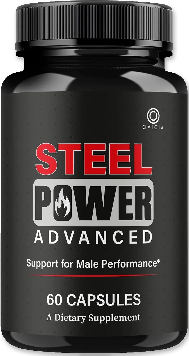 Steel Power 1-bottle pack, 60 capsules