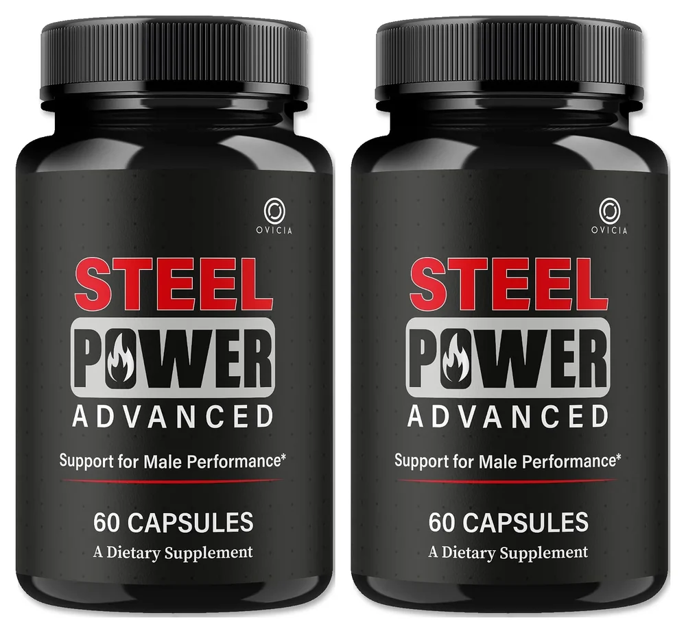 Steel Power 2-bottle bundle, 60-day supply