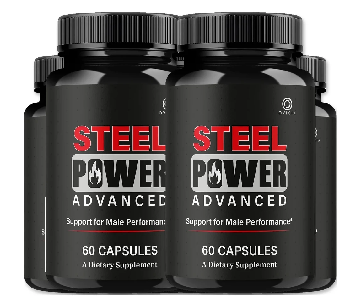Steel Power 6-bottle bundle, 180-day supply